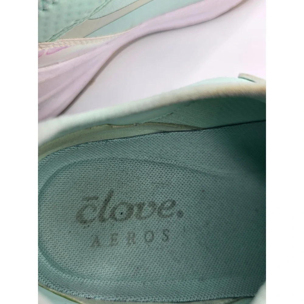 Clove Aeros Vapor Mint Green Healthcare Nursing Shoes Womens 10 Mens 8.5‎ CL019